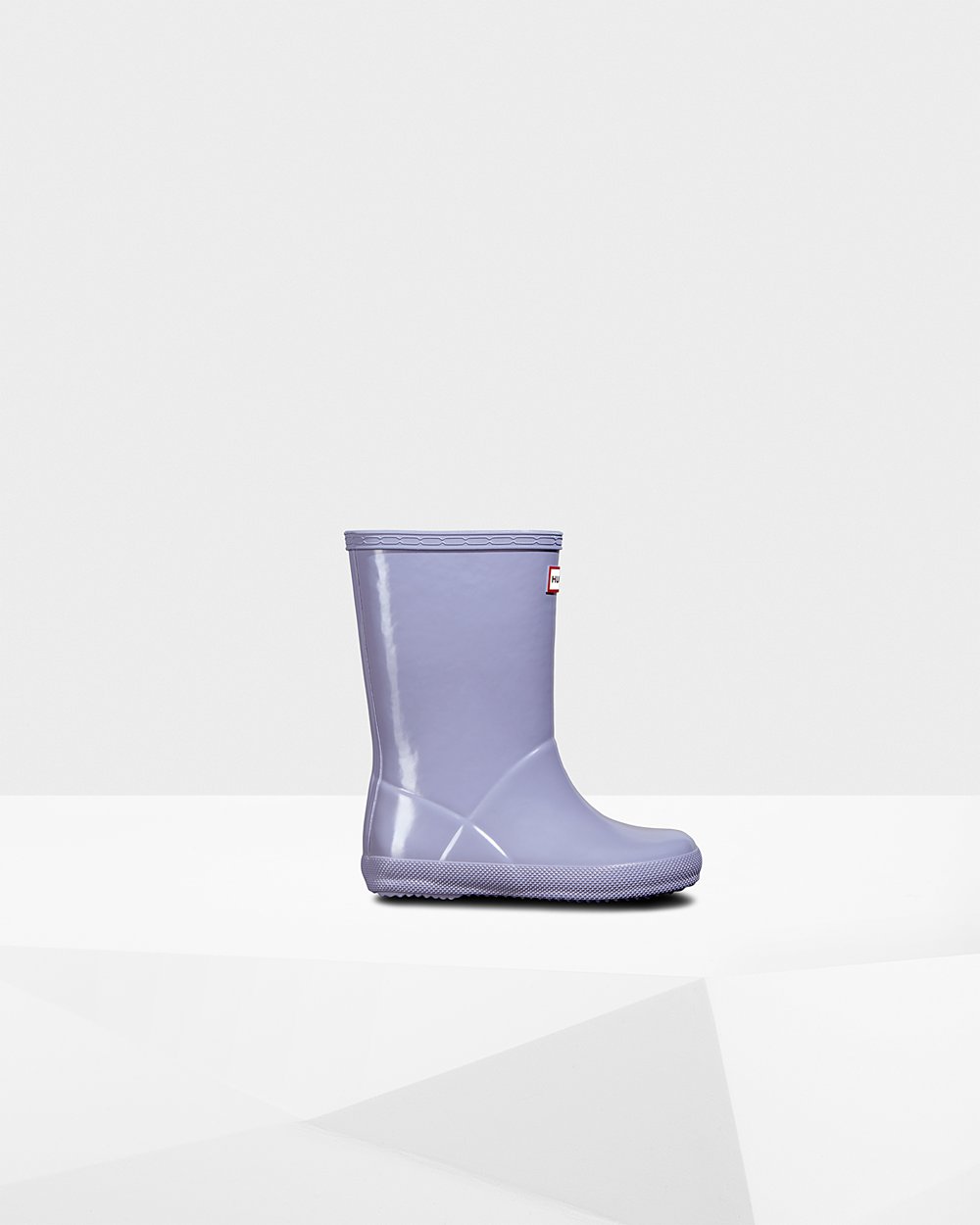 Kids Hunter Original First Classic Gloss | Rain Boots Purple | NZ-38645-COIH